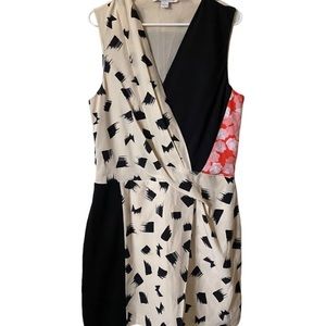 Diane von Furstenberg silk Jaime dress size 12